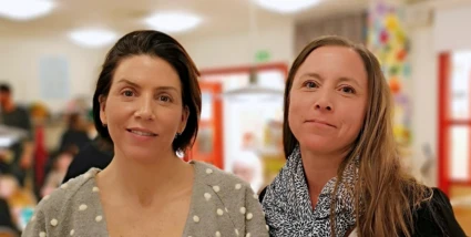 Jessica Cederborg och Sabina Djupenström