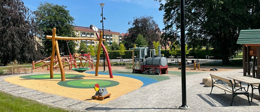 Stadsparkens lekplats, Eslöv