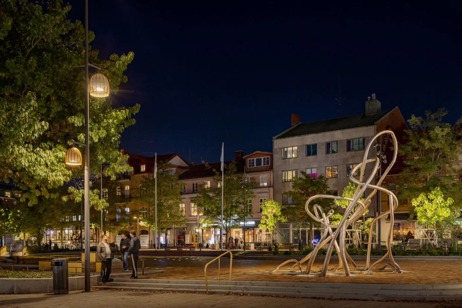 Stora torg Esl&ouml;v