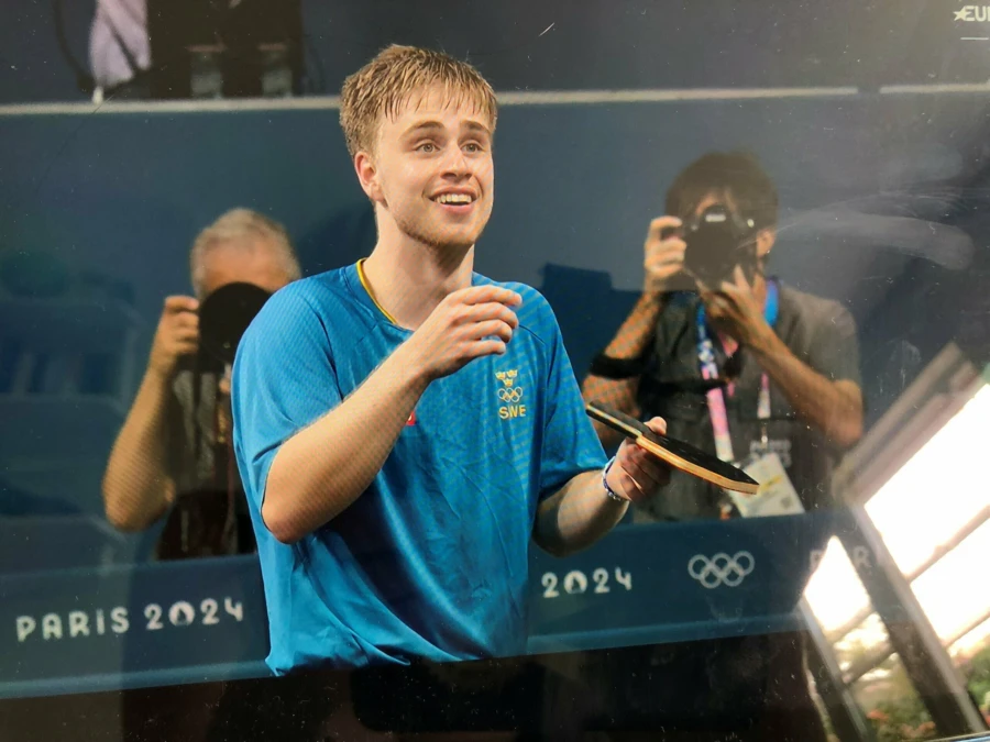 Truls M&ouml;reg&aring;rdh trodde knappt det var sant n&auml;r han besegrade Calderano fr&aring;n Brasilien med 4-1 i set i den fruktansv&auml;rd sp&auml;nnande semifinalen. Nu g&aring;r Truls f&ouml;r guld!