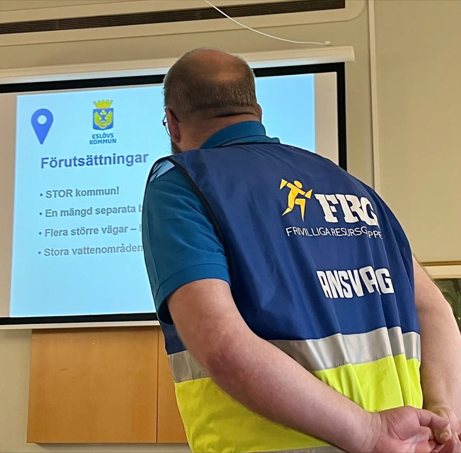 Frivilliga resursgruppen (FRG) ber&auml;ttar om sitt uppdrag