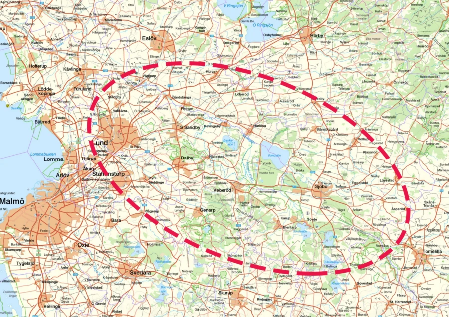 Området mitt i Skåne kan bli Sveriges åttonde biosfärområde.