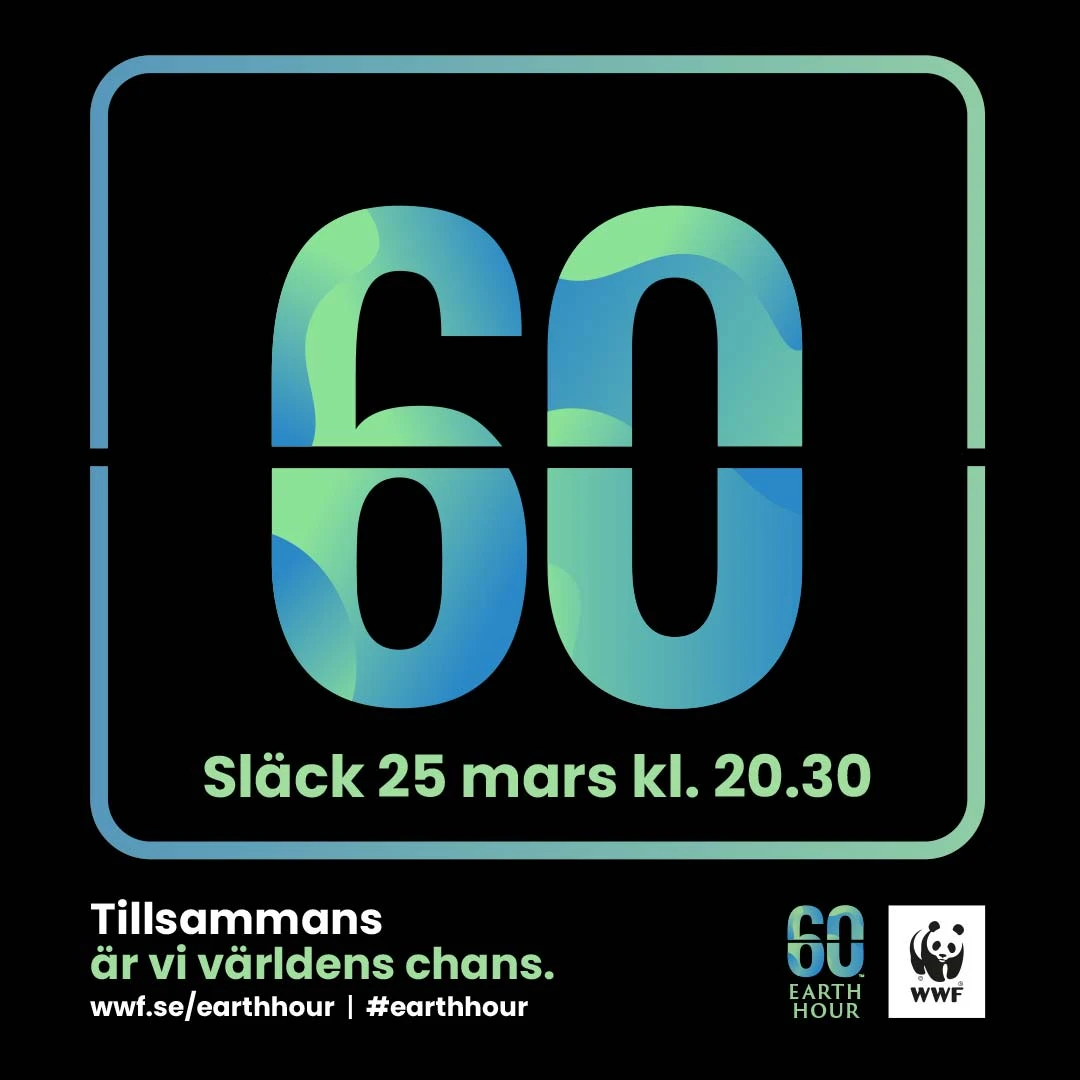 Earth hour 25 mars.