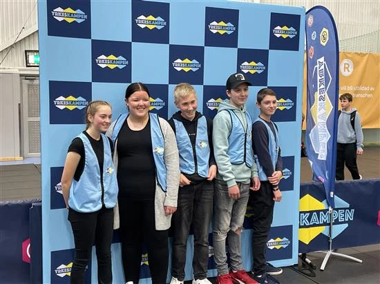 Ölyckeskolans klass 8C är i final i Yrkeskampen.